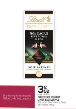 Carrefour LINDT EXCELLENCE offre