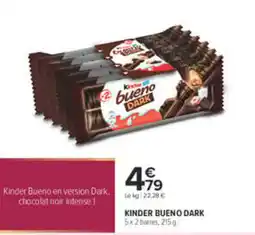 Carrefour Kinder Bueno Dark offre