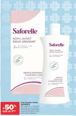 Carrefour maPara parapharmacie Saforelle Soin Lavant Doux Apaisant offre
