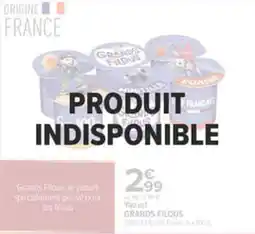Carrefour GRANDS FILOUS Yaourt offre