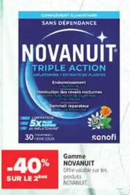 Carrefour maPara parapharmacie Novanuit gamme offre
