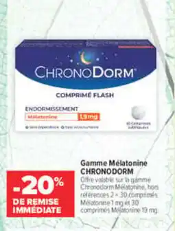 Carrefour maPara parapharmacie Chronodorm comprimé flash offre