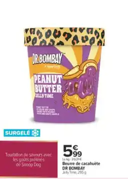 Carrefour DR BOMBAY Beurre de cacahuète offre