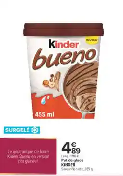 Carrefour Kinder Bueno offre