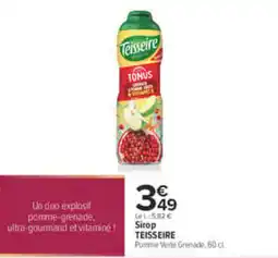 Carrefour Teisseire Sirop offre