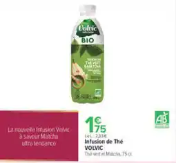 Carrefour VOLVIC Infusion de Thé offre