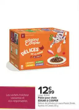 Carrefour EDGAR & COOPER Délices de la Ferme en sauce offre