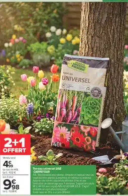 Carrefour Terreau universel UAB offre