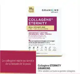 Carrefour maPara parapharmacie GRANIONS Collagène ETERNITY offre