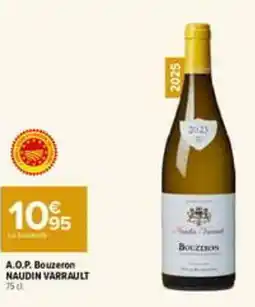 Carrefour Market NAUDIN VARRAULT Bouzeron offre