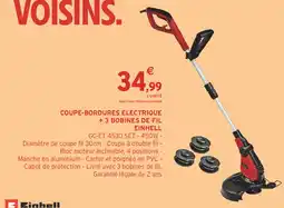 Intermarché Contact Einhell Coupe-bordures électrique offre