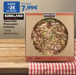 Costco KIRKLAND Signature Pizza poulet barbecue offre