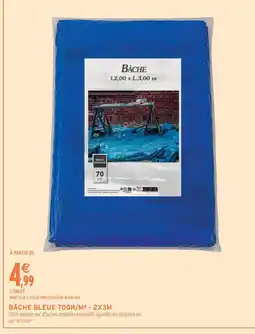 Intermarché Bâche bleue 70gr/m² -2x3 m offre