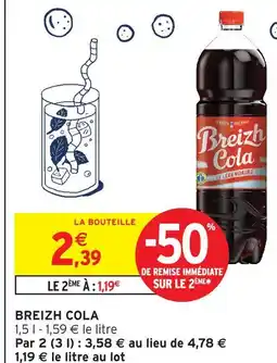 Intermarché Hyper Breizh cola offre