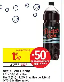 Intermarché Hyper Breizh cola zéro offre