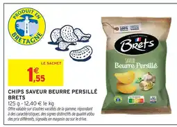 Intermarché Hyper Brets chips saveur beurre persillé offre