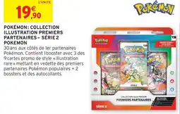 Intermarché Hyper Pokemon pokémon : collection illustration premiers partenaires – série 2 offre