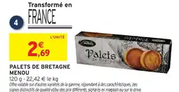 Intermarché Menou palets de bretagne offre