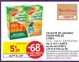 Intermarché Liebig velouté de légumes façon poêlée offre