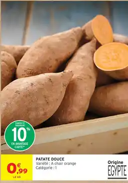 Intermarché Patate douce offre