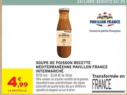 Intermarché Intermarché soupe de poisson recette méditerranéenne pavillon france offre