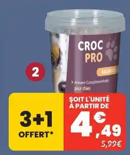 Animalis Croc pro sélection de snacks offre