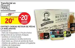 Intermarché La doëlanaise coffret cadeau retour de pêche offre