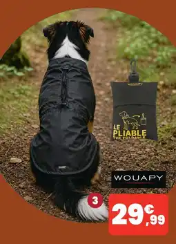 Animalis Wouapy imperméable pliable t40 offre