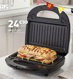 GiFi Génie - grill 3 en 1 offre