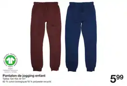 Zeeman Pantalon de jogging enfant offre