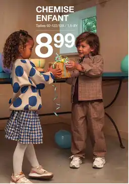 Zeeman CHEMISE ENFANT offre