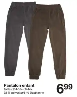 Zeeman Pantalon enfant offre