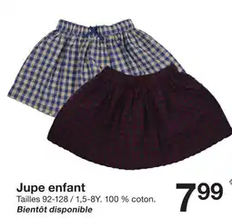 Zeeman Jupe enfant offre
