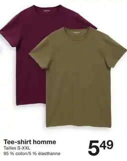 Zeeman ZEEMAN Tee-shirt homme offre