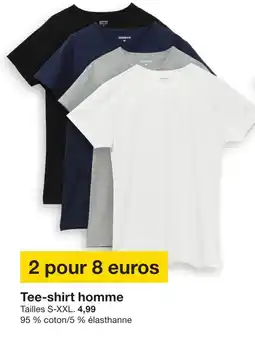 Zeeman ZEEMAN Tee-shirt homme offre