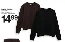 Zeeman Sweat femme offre
