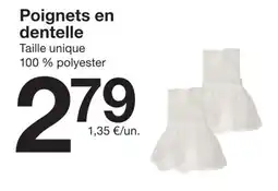 Zeeman Poignets en dentelle offre