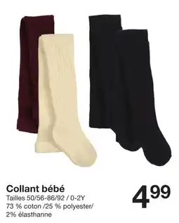 Zeeman Collant bébé offre