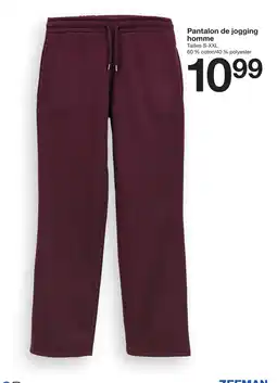 Zeeman ZEEMAN Pantalon de jogging homme offre