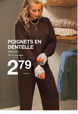 Zeeman POIGNETS EN DENTELLE offre