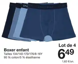 Zeeman SPORTSWEAR Boxer enfant offre