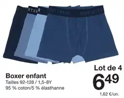 Zeeman SPORTSWEAR Boxer enfant offre