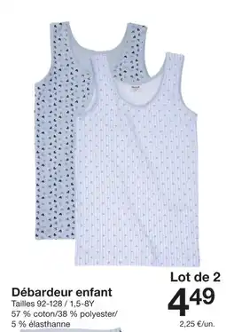 Zeeman ZEBRIAN Débardeur enfant offre