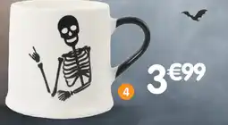 b&m Mug squelette offre