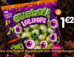 b&m Tricky treats sucettes oeil offre