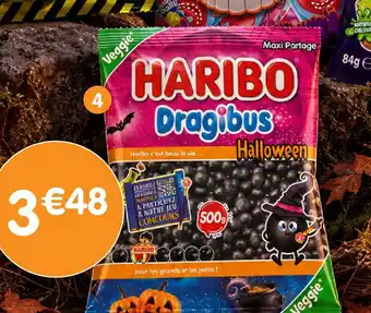 Haribo dragibus noir halloween - 500 g