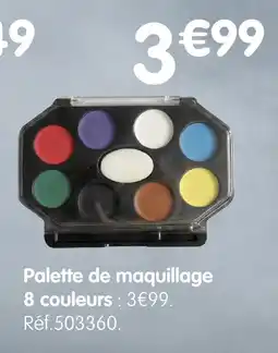 b&m Palette de maquillage 8 couleurs offre