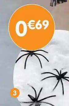 b&m Toile d'araignée + 5 mini araignée offre