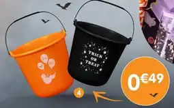 b&m Petit seau halloween offre