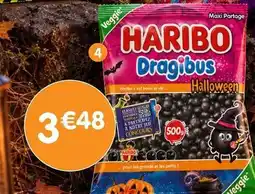 b&m Haribo - dragibus noir halloween offre
